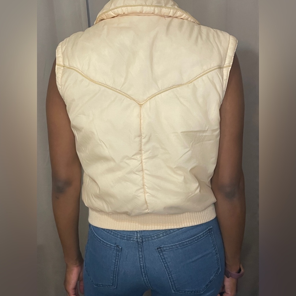 Vintage Foxmoor Cream Women's Vest - Picture 6 of 6